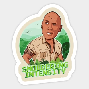 Jumanji Smoldering Intensity Sticker